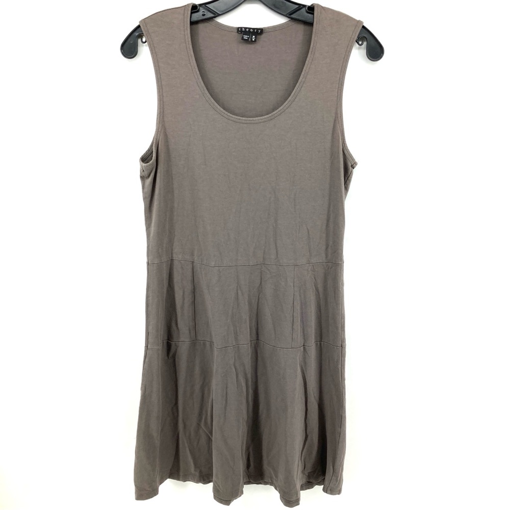 Theory Cozma Pima Cotton Knee Length Dress